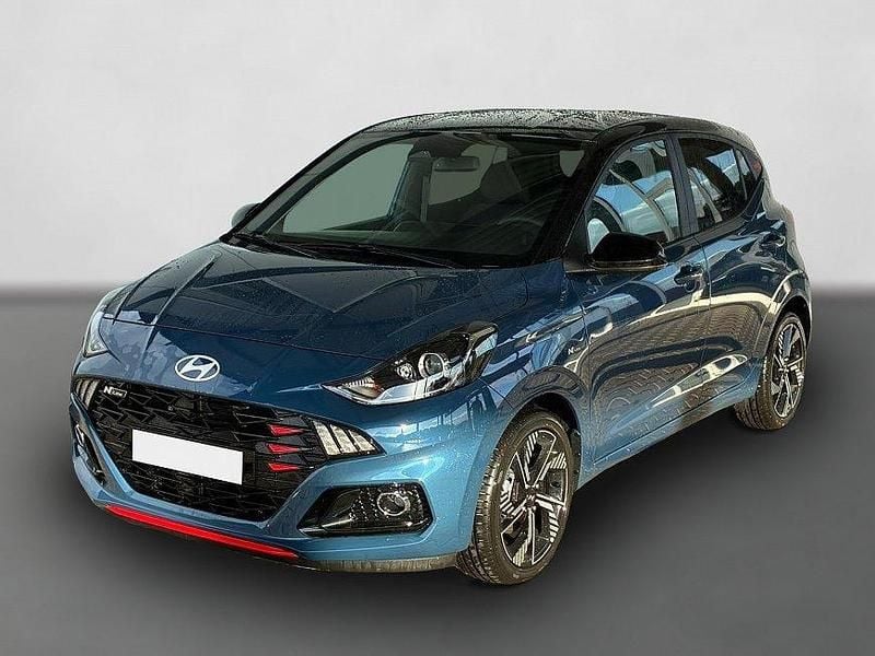 Vibrant blue pearl / dach schwarz Neu 2025 Hyundai i10 N Line Kleinwagen | 20.350 € (Etwas zu teuer) - Bild 1/4