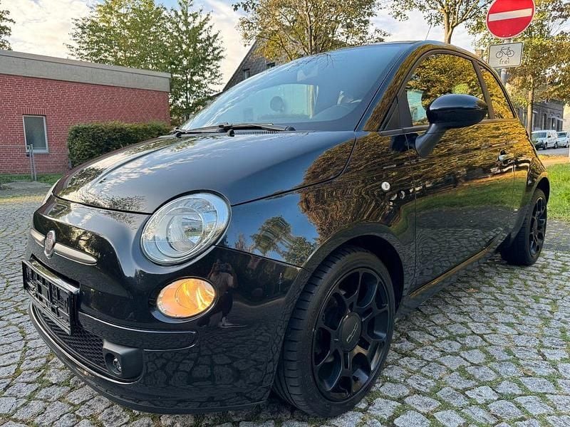Gebraucht Fiat 500 86 PS (63 kW) 2012 Schwarz Kleinwagen
