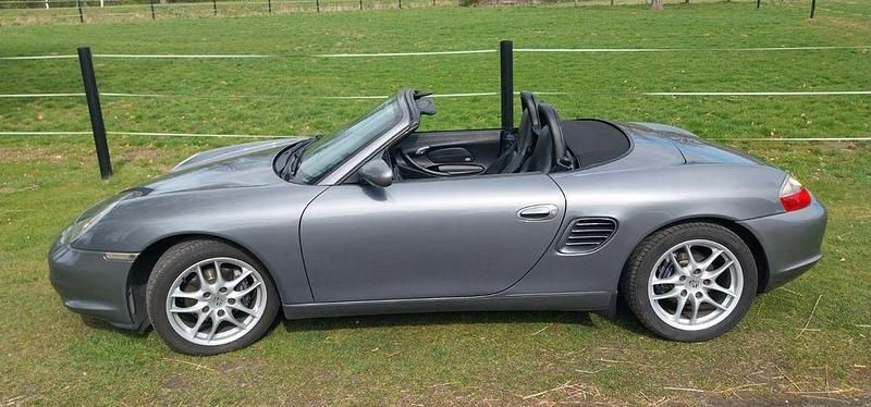 Gebraucht Porsche Boxster 228 PS (167 kW) 2002 Grau Cabrio