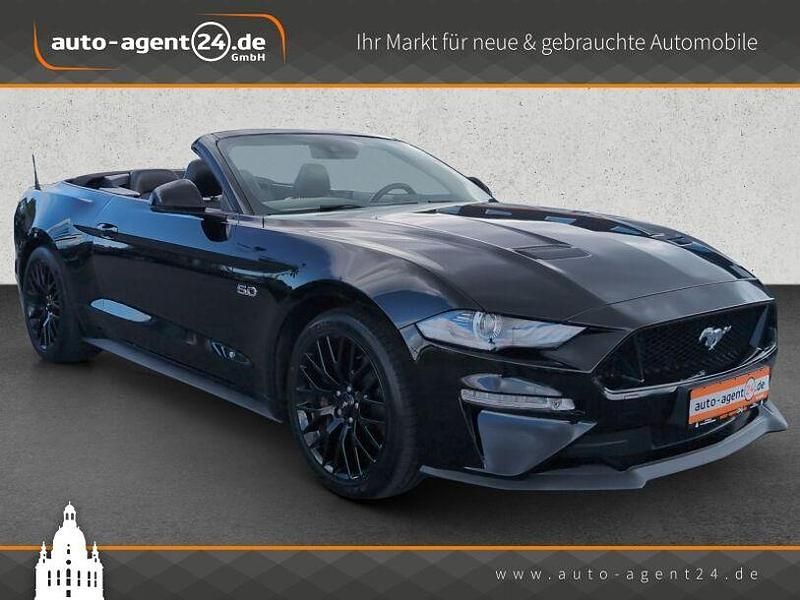 Schwarz Gebraucht 2020 Ford Mustang Cabrio | 37.490 € - Bild 1/4