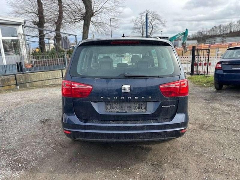 Gebraucht Seat Alhambra Style 140 PS (102 kW) 2012 "night" blau Van / Kleinbus