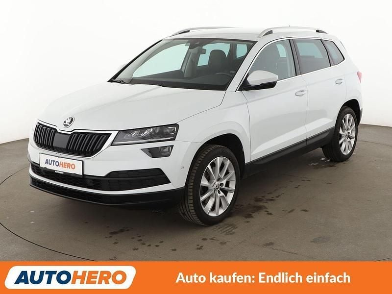 Gebraucht Skoda Karoq Style 150 PS (110 kW) 2017 Weiß SUV