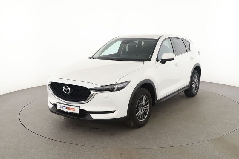 Weiß Gebraucht 2018 Mazda CX-5 Exclusive-Line SUV | 18.280 € (Fairer Preis) - Bild 1/4