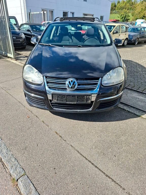 Schwarz Gebraucht 2007 VW Golf V Sportline Kombi | 1.350 € (Superpreis) - Bild 1/4