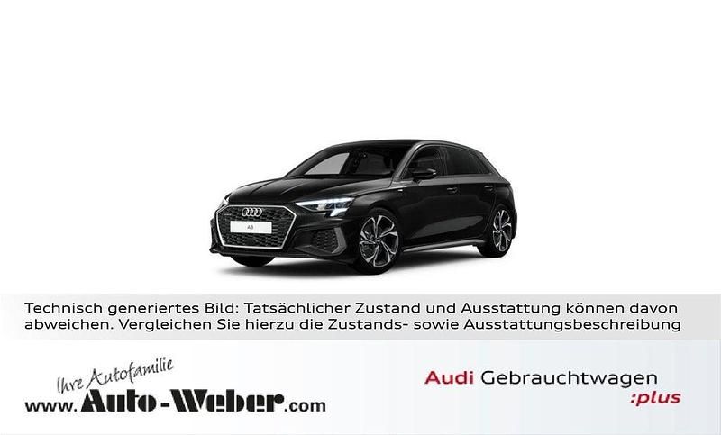 Schwarz Gebraucht 2022 Audi A3 S-Line Limousine | 27.890 € (Etwas zu teuer) - Bild 1/3