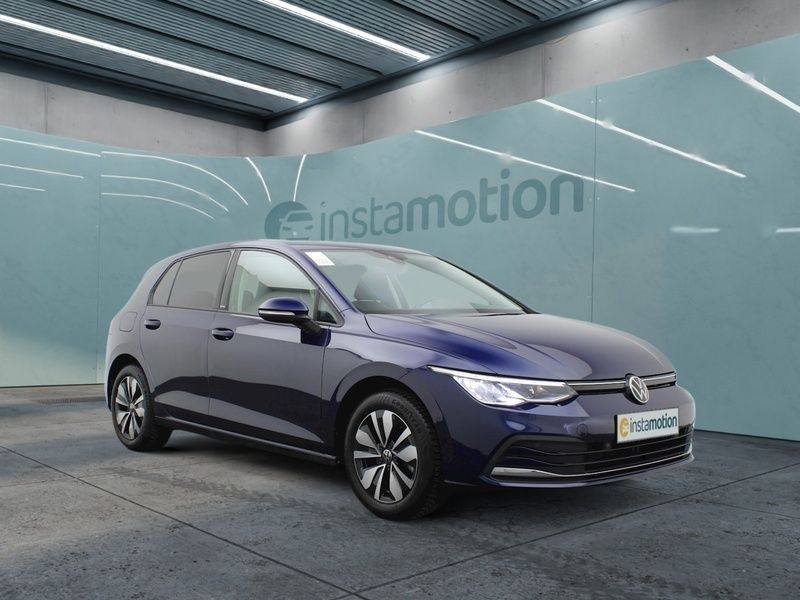 Blau Gebraucht 2023 VW Golf VIII Move Limousine | 24.299 € (Fairer Preis) - Bild 1/3