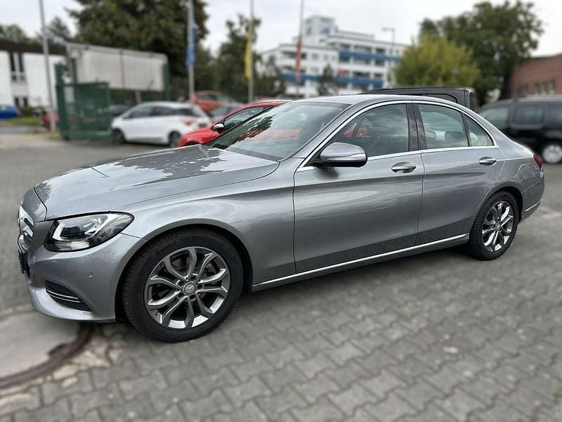 Silber Gebraucht 2014 Mercedes C220 Limousine | 17.950 € (Guter Preis) - Bild 1/4