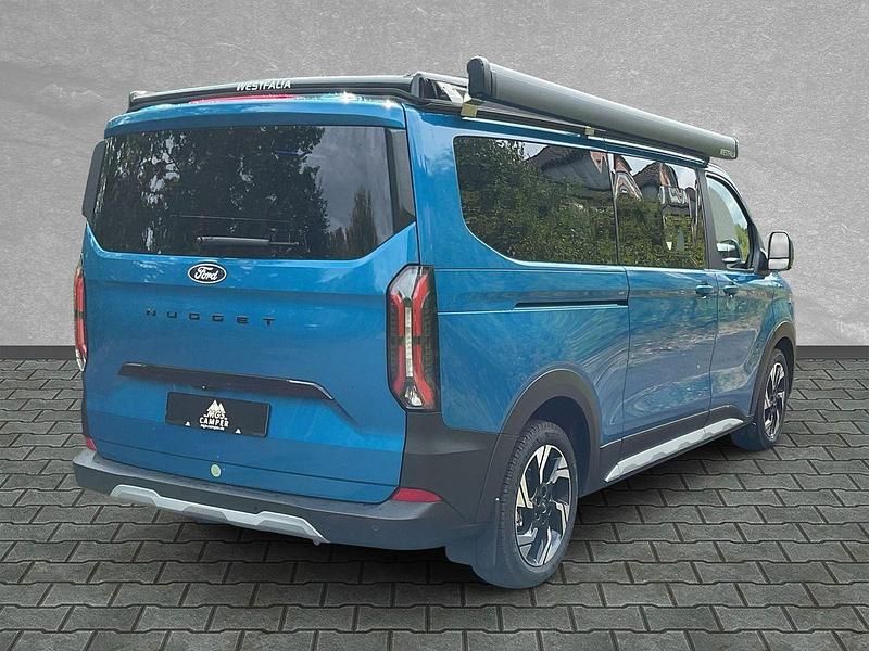 Neu Ford Tourneo Custom Active 150 PS (110 kW) 2025 Digital aqua blue metallic Van