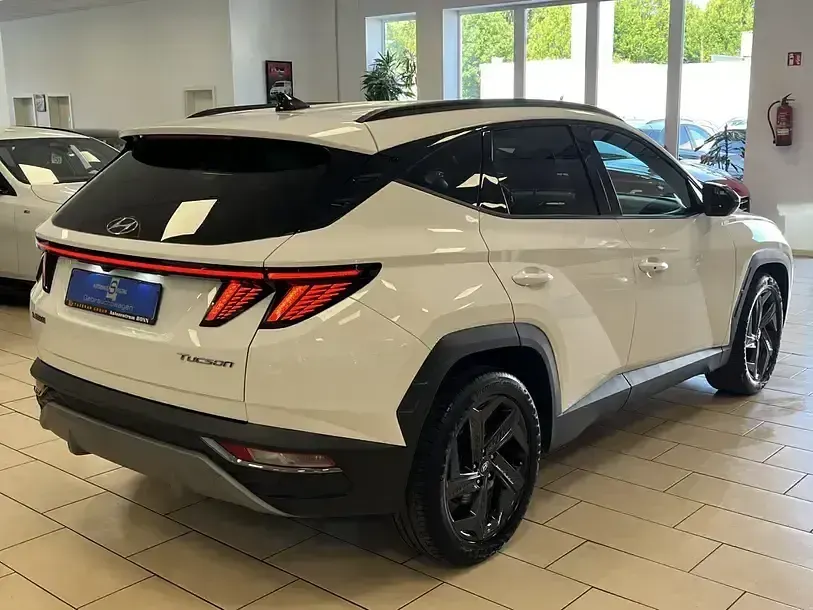 Gebraucht Hyundai Tucson Advantage 150 PS (110 kW) 2024 Weiß SUV