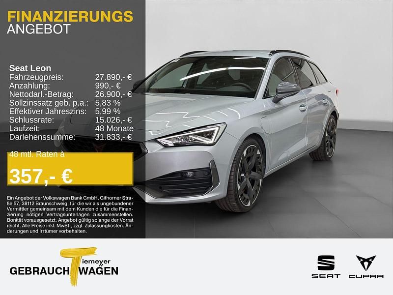 Urban silber metallic Gebraucht 2022 Cupra Leon VZ Kombi | 23.910 € (Fairer Preis) - Bild 1/4
