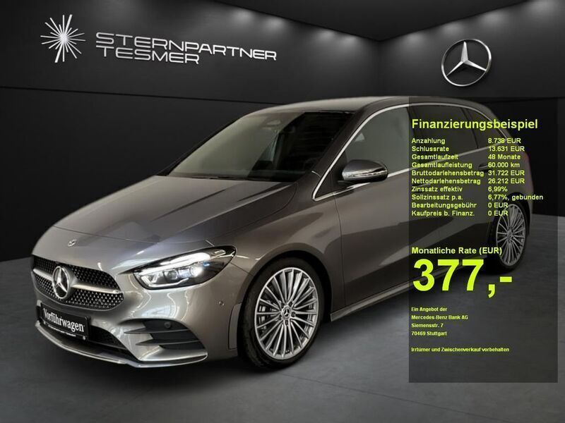 Mountaingrau Gebraucht 2023 Mercedes B200 AMG Van / Kleinbus | 34.949 € (Teuer) - Bild 1/3