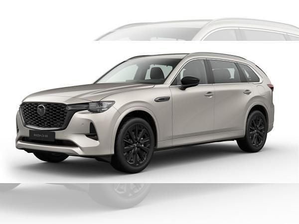 Beige (platium quartz metallic) Neu 2025 Mazda CX-80 Homura-Line SUV | 49.689 € (Superpreis) - Bild 1/4
