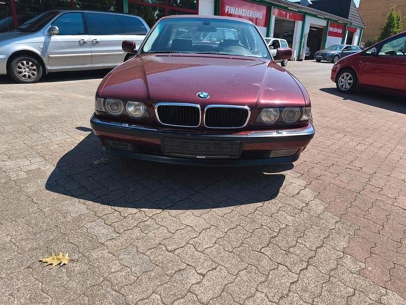Brugt BMW 740 286 HK (210 kW) 1998 Rød Sedan