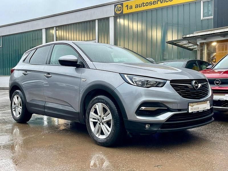 Gebraucht Opel Grandland X Edition 131 PS (96 kW) 2018 Kontrast grau/quarz silber SUV