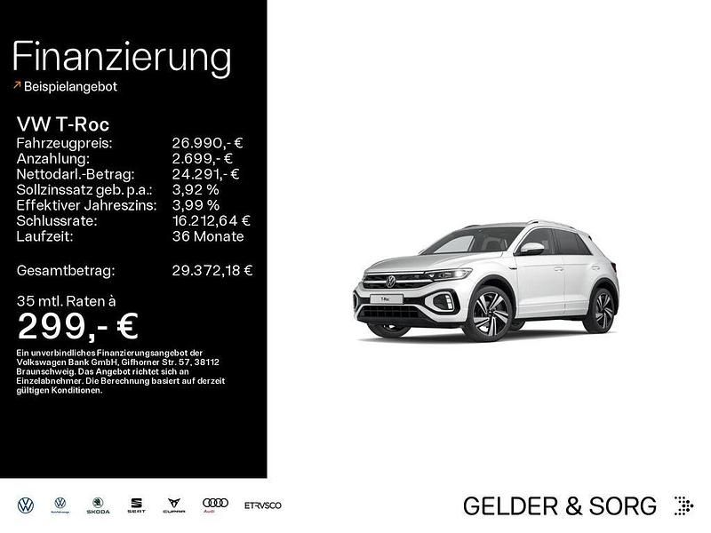 Gebraucht VW T-Roc R-line 150 PS (110 kW) 2023 Pure white SUV
