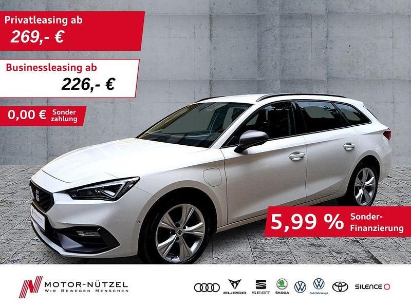 "candy" weiss Gebraucht 2021 Seat Leon FR-Line Kombi | 17.950 € (Guter Preis) - Bild 1/4