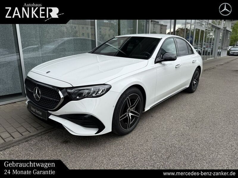 Unilack polarweiß Gebraucht 2023 Mercedes E200 AMG Limousine | 47.900 € (Fairer Preis) - Bild 1/4