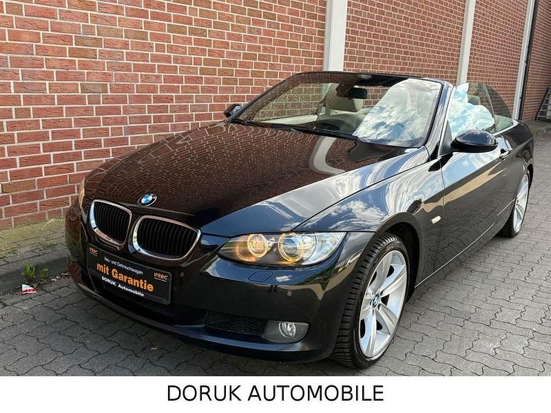 Schwarz Gebraucht 2007 BMW 320 Cabriolet Sport Line Cabrio | 9.790 € (Fairer Preis) - Bild 1/4