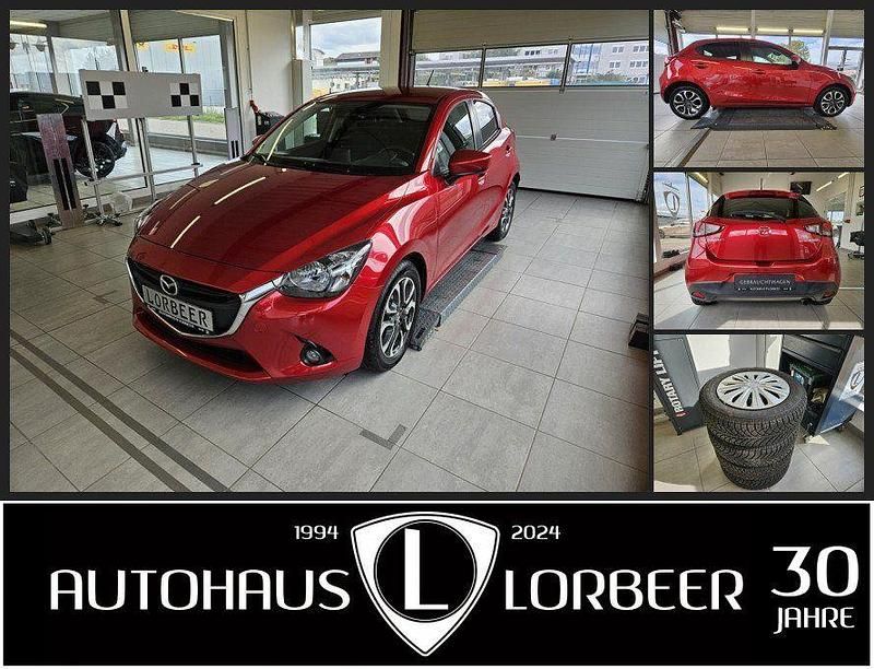 Rot Gebraucht 2016 Mazda 2 Nakama Limousine | 10.990 € (Fairer Preis) - Bild 1/4