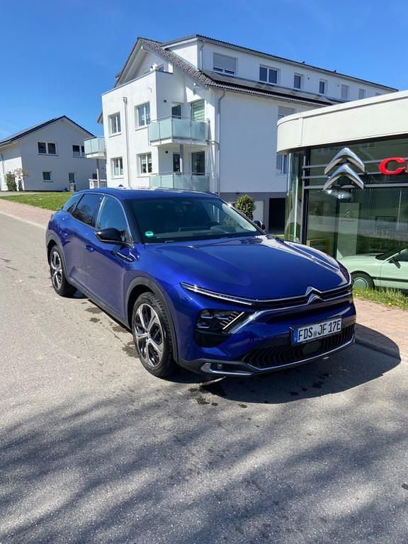 Blau Gebraucht 2022 Citroën C5 X Shine Kombi | 24.790 € (Guter Preis) - Bild 1/4