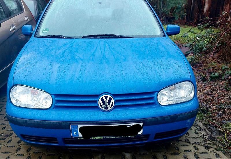 Gebraucht VW Golf IV 75 PS (55 kW) 1998 Blau Kleinwagen