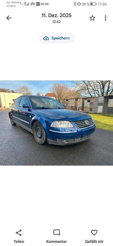 Gebraucht VW Passat 210 PS (154 kW) 2003 Blau Limousine