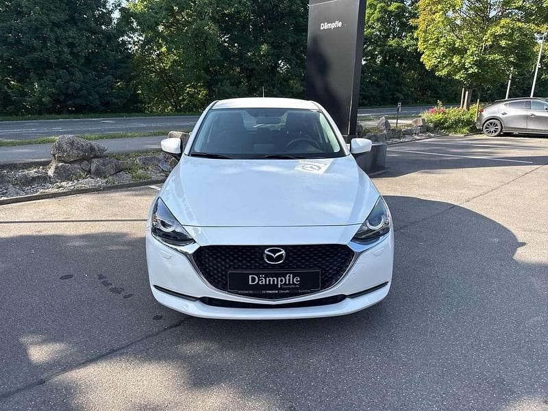 Purweiß Gebraucht 2021 Mazda 2 Ad'Vantage Kleinwagen | 12.995 € (Guter Preis) - Bild 1/4