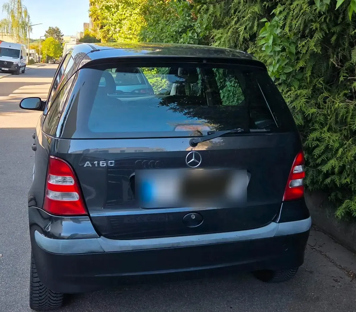 Gebraucht Mercedes A160 2001 Schwarz Kleinwagen