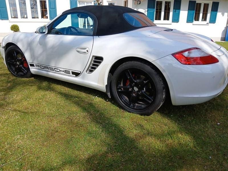 Gebraucht Porsche Boxster 245 PS (180 kW) 2008 Weiß Cabrio