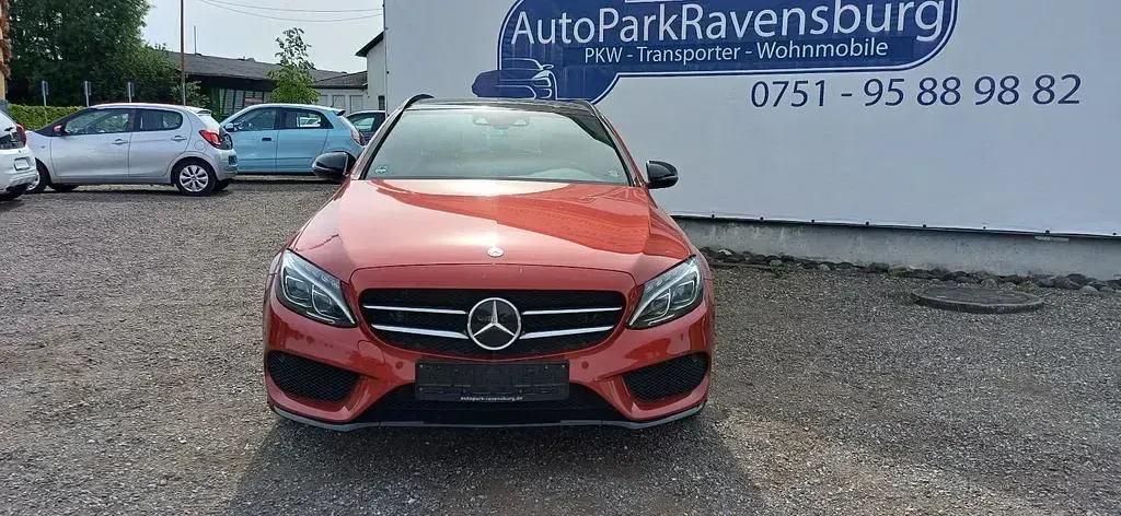 Gebraucht Mercedes C250 AMG 204 PS (150 kW) 2017 Rot Limousine
