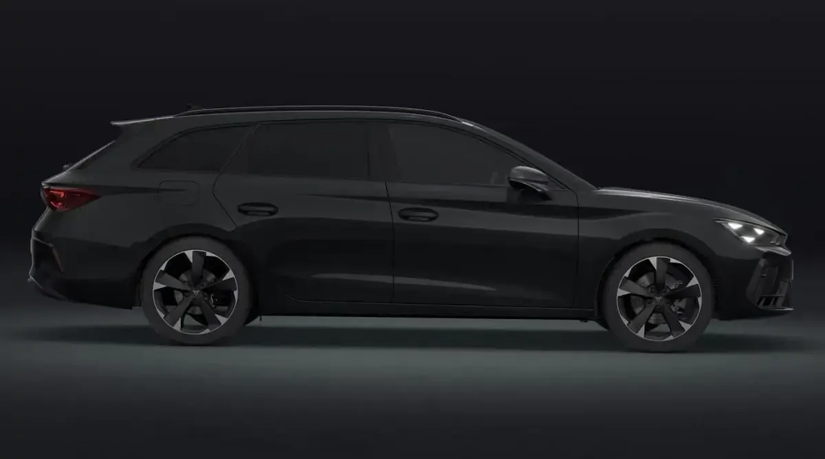 Neu Cupra Leon 150 PS (110 kW) 2025 Midnight schwarz metallic