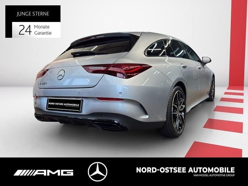 Gebraucht Mercedes CLA200 Shooting Brake AMG 163 PS (119 kW) 2025 Metalliclack hightechsilber Kombi