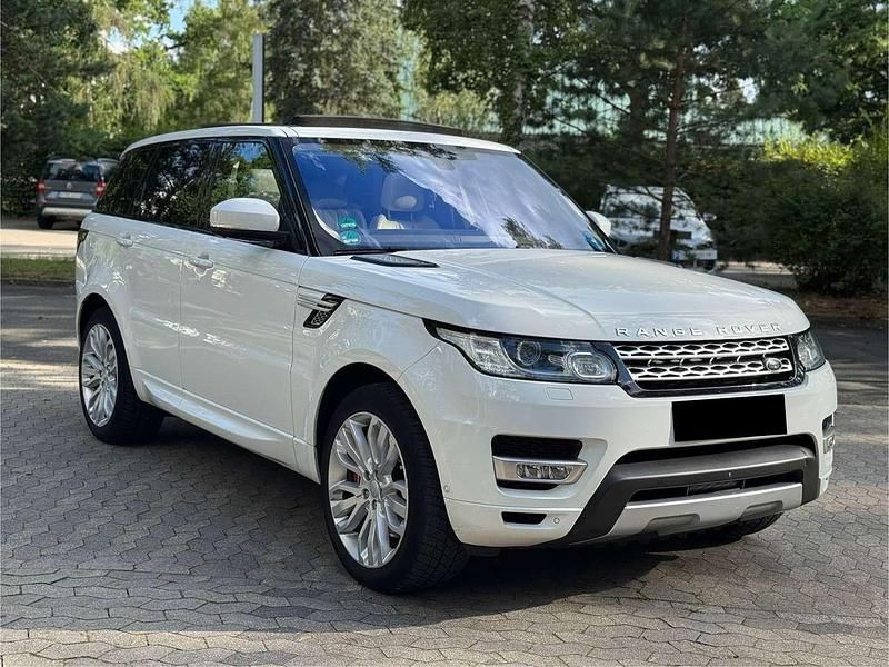 Weiß Gebraucht 2017 Land Rover Range Rover Sport HSE SUV | 18.350 € (Teuer) - Bild 1/4