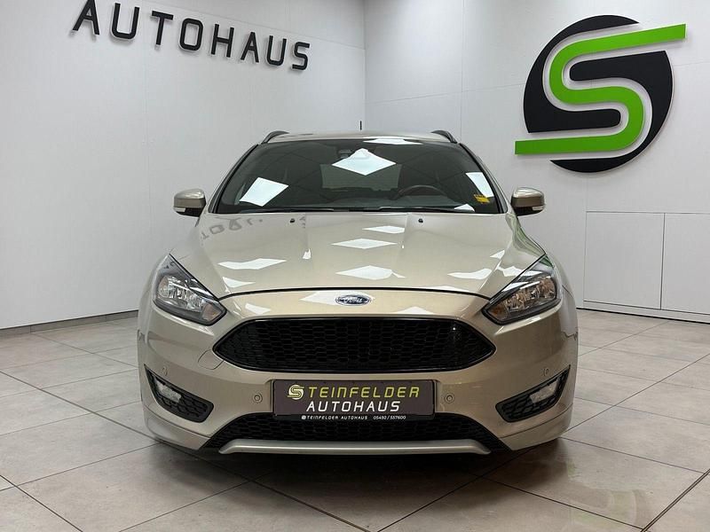 Gebraucht Ford Focus ST-Line 125 PS (91 kW) 2017 Silber Kombi