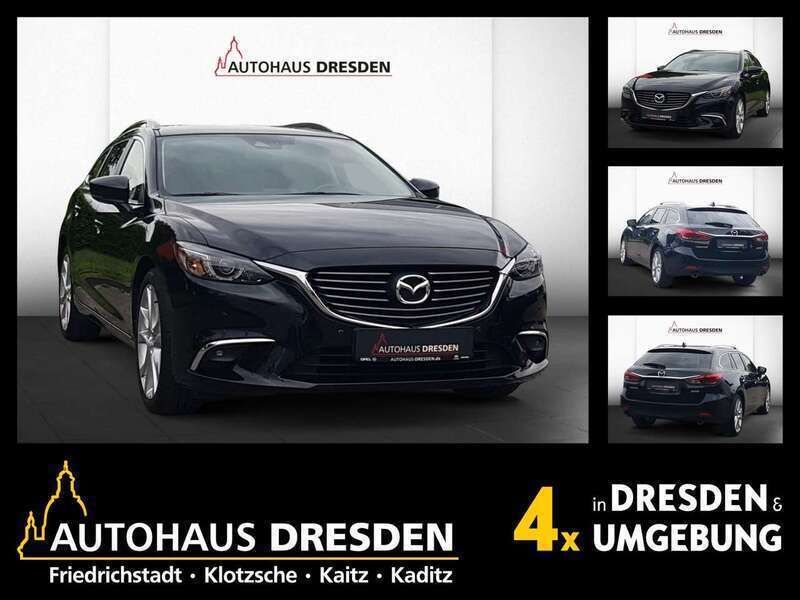 Onyxschwarz Gebraucht 2018 Mazda 6 Kombi | 17.450 € (Fairer Preis) - Bild 1/4