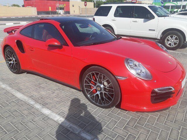 Rot Gebraucht 2015 Porsche 911 Turbo Coupé | 104.000 € - Bild 1/4