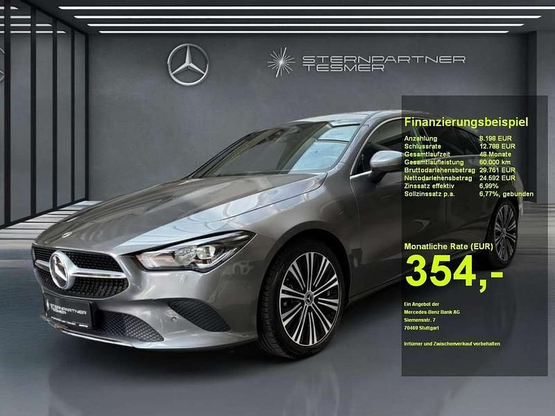 Grau Gebraucht 2023 Mercedes CLA200 Limousine | 30.290 € (Superpreis) - Bild 1/3