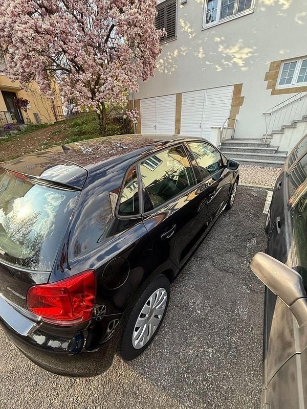 Gebraucht VW Polo Trendline 69 PS (50 kW) 2012 Schwarz Kleinwagen