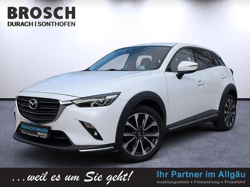 Gebraucht Mazda CX-3 Sky 121 PS (88 kW) 2018 Purweiß SUV
