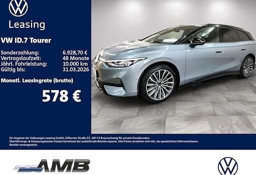 Neu VW ID.7 Pro 210 kW (286 PS) 2025 Blau Kombi