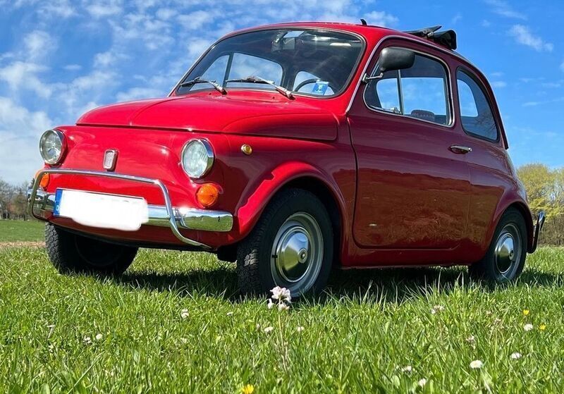 Rot Gebraucht 1972 Fiat 500L Van / Kleinbus | 8.800 € - Bild 1/4
