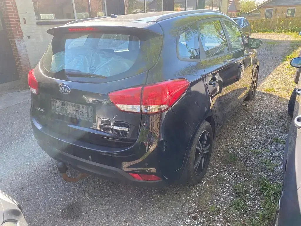 Gebraucht Kia Carens Edition 7 166 PS (122 kW) 2012 Schwarz Van / Kleinbus