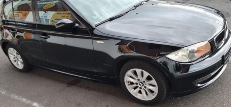 Schwarz Gebraucht 2008 BMW 116 Kleinwagen | 3.900 € - Bild 1/4
