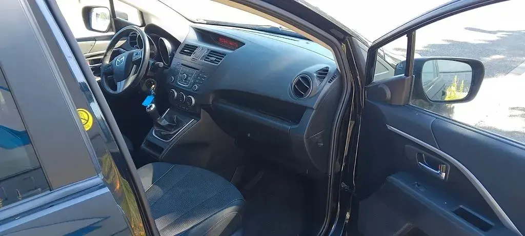 Gebraucht Mazda 5 Prime-Line 116 PS (85 kW) 2013 Schwarz Van / Kleinbus