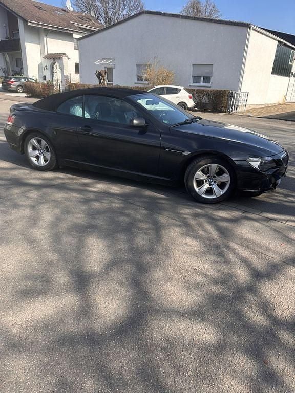 Schwarz Gebraucht 2007 BMW 630 Cabriolet Sport Line Cabrio | 8.800 € (Superpreis) - Bild 1/4