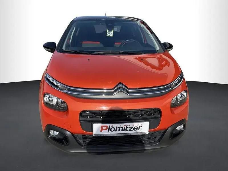 Gebraucht Citroën C3 PureTech 83 PS (61 kW) 2018 Orange Kleinwagen