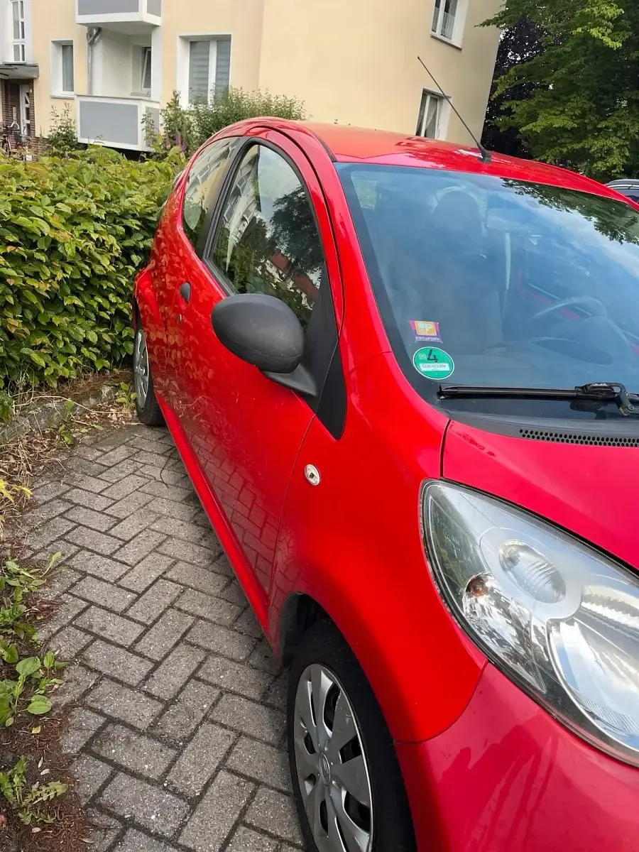 Gebraucht Citroën C1 68 PS (50 kW) 2009 Rot Kleinwagen