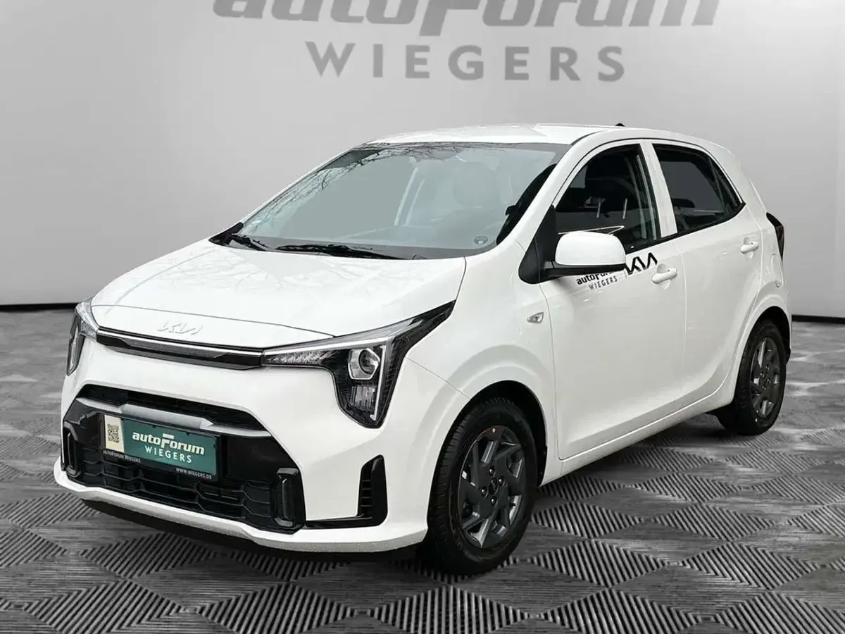 Gebraucht Kia Picanto Vision 79 PS (58 kW) 2025 (ud) schneeweiss Kleinwagen