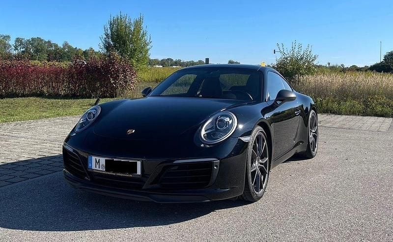 Schwarz Gebraucht 2018 Porsche 911 Carrera T Coupé | 83.900 € - Bild 1/4