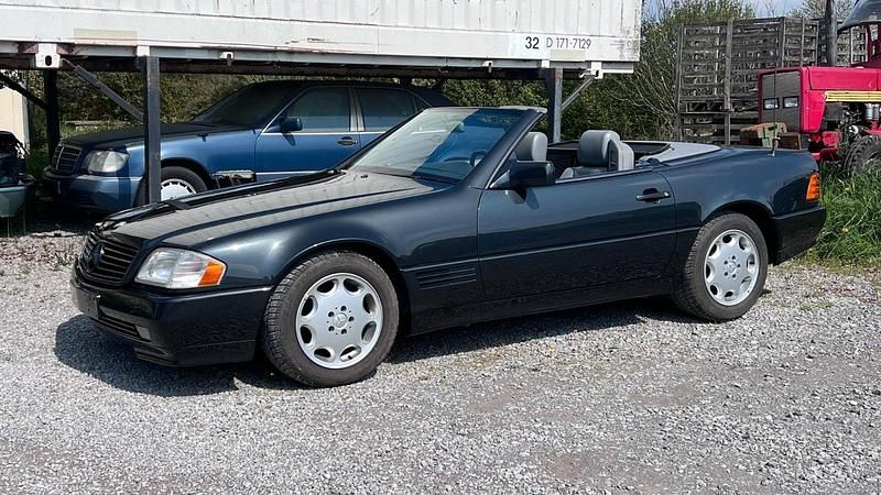 Second-hand Mercedes SL320 231 CP (169 kW) 1995 Negru Cabrio